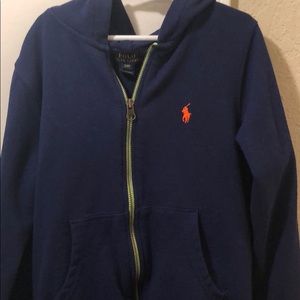 zip up fleece Polo